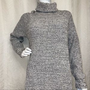 H&M Grey Turtleneck Sweater